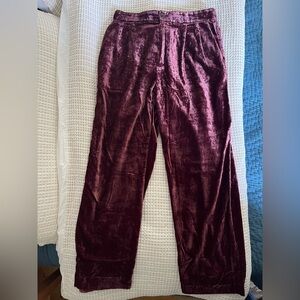 Madewell Deep Red Trousers